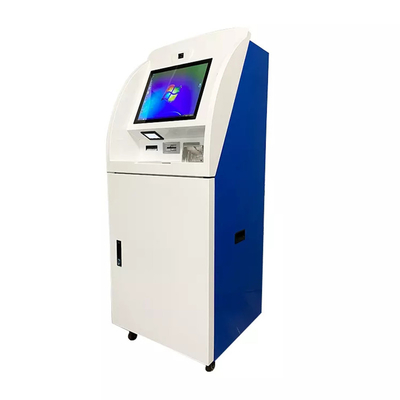 Quiosco del cajero automático de la máquina del cambio de divisas con el aceptador y el dispensador del efectivo