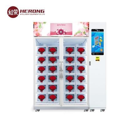 Máquina de venta de armarios de refrigeración de 600W 220V con 32 artículos