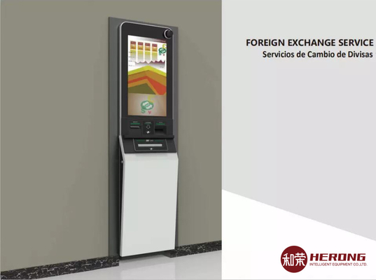 Máquina de cambio de divisas de autoservicio totalmente automática Altavoz multimedia izquierdo derecho
