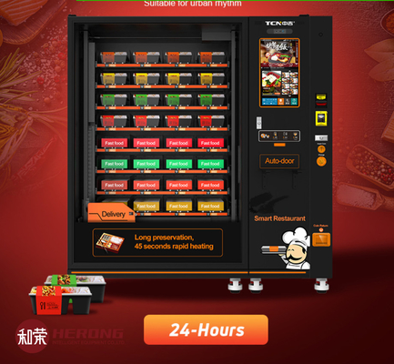 Máquinas expendedoras de comida caliente