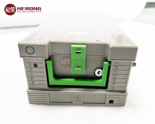 445-0728451 Bancomat piezas NCR caja de dinero con cerradura 4450728451
