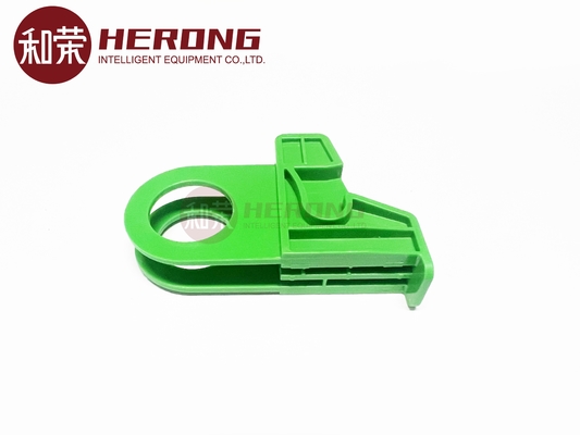 Nuevas piezas de plástico verdes de alta calidad.