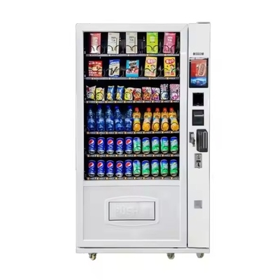 Máquina expendedora de alimentos y bebidas bocadillos y bebidas quiosco automático de autoservicio