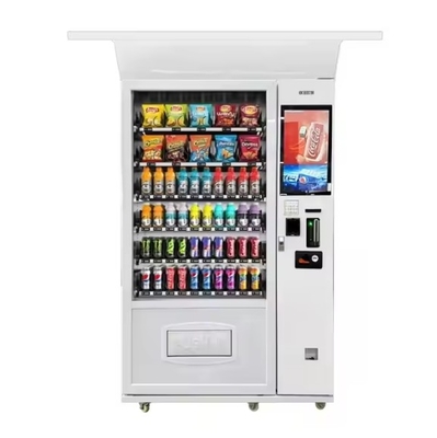 Máquina expendedora de alimentos y bebidas bocadillos y bebidas quiosco automático de autoservicio