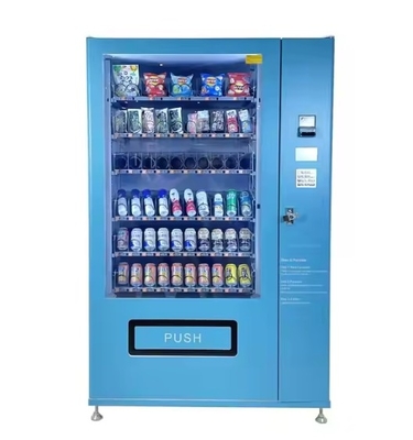 Máquina de venta de autoservicio para alimentos 24 horas en línea Quiosco de transporte eléctrico