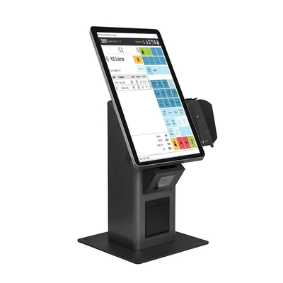 Quiosco de pedidos de autoservicio Quiosco de pago con pantalla táctil instalado en el restaurante