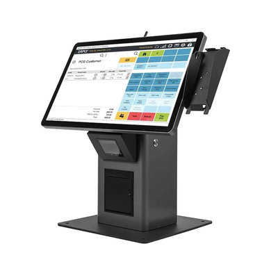 Quiosco de pedidos de autoservicio Quiosco de pago con pantalla táctil instalado en el restaurante