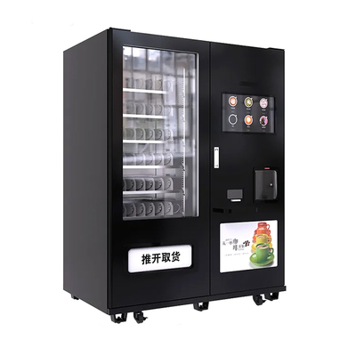 Autoservicio Máquina vendedora de café y té congelada con pantalla de 17 pulgadas