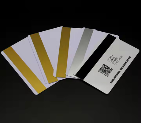 Partes de la máquina de cajeros automáticos banda magnética blanca tarjetas de PVC de blanqueo inteligente