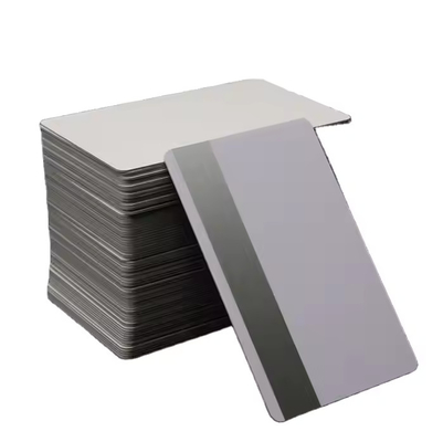 Partes de la máquina de cajeros automáticos banda magnética blanca tarjetas de PVC de blanqueo inteligente