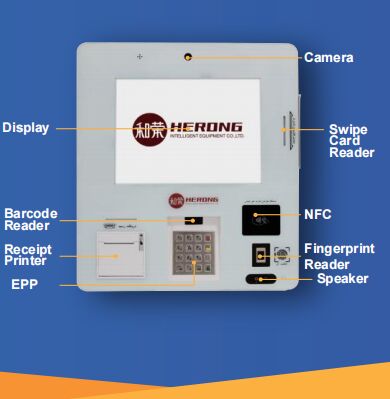 KIOSK-K06W sin efectivo, fácil de usar, muy inteligente