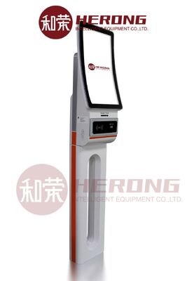 Máquina de quiosco sin efectivo de autoservicio con pantalla táctil de 23.6 pulgadas, diseño modular y cámara de reconocimiento facial