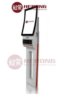 Máquina de quiosco sin efectivo de autoservicio con pantalla táctil de 23.6 pulgadas, diseño modular y cámara de reconocimiento facial