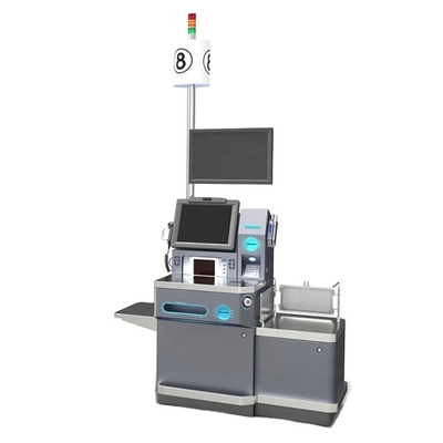 Cajero modificado para requisitos particulares Machine 12V del quiosco de la posición del servicio del uno mismo del supermercado