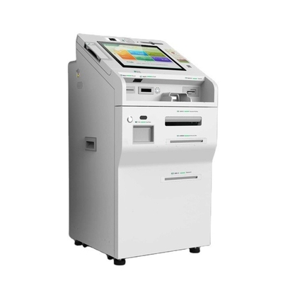 Piso que coloca la pantalla capacitiva de la máquina del depósito en efectivo del cajero automático de Commercial Bank