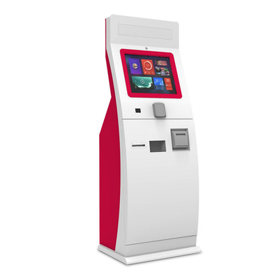 Máquina de tarjeta de Sim Dispensing Touch Screen Prepaid del quiosco del servicio del uno mismo