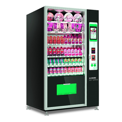 Máquina del quiosco del bocado de la combinación y de la máquina expendedora de la soda 10 pulgadas