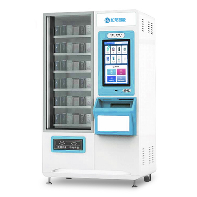 Quiosco automático de la máquina expendedora de los cosméticos del servicio del uno mismo con el escáner del QR Code