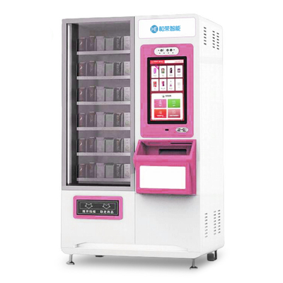 Quiosco automático de la máquina expendedora de los cosméticos del servicio del uno mismo con el escáner del QR Code