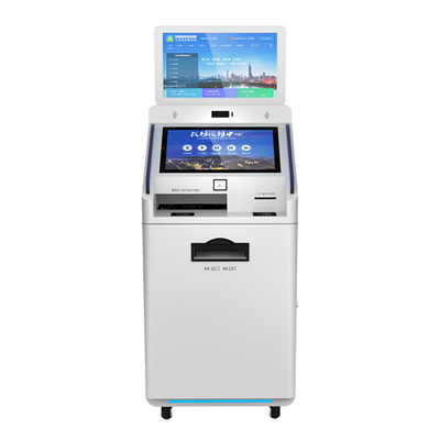 Impresora terminal Pos Location del escáner de código de Qr del tablero dominante del metal de la gestión del edificio del uno mismo del servicio del pago oficial del quiosco