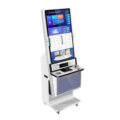Impresora terminal Pos Location del escáner de código de Qr del tablero dominante del metal de la gestión del edificio del uno mismo del servicio del pago oficial del quiosco