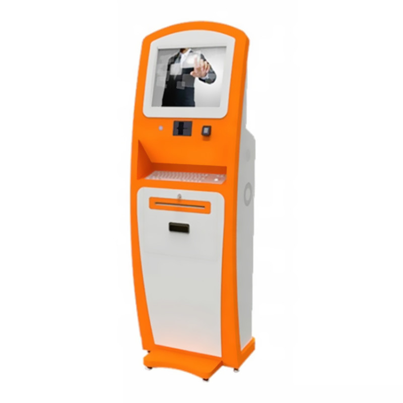Lector automático Kiosk Machine For de la tarjeta de crédito de efectivo de la máquina expendedora del boleto interior
