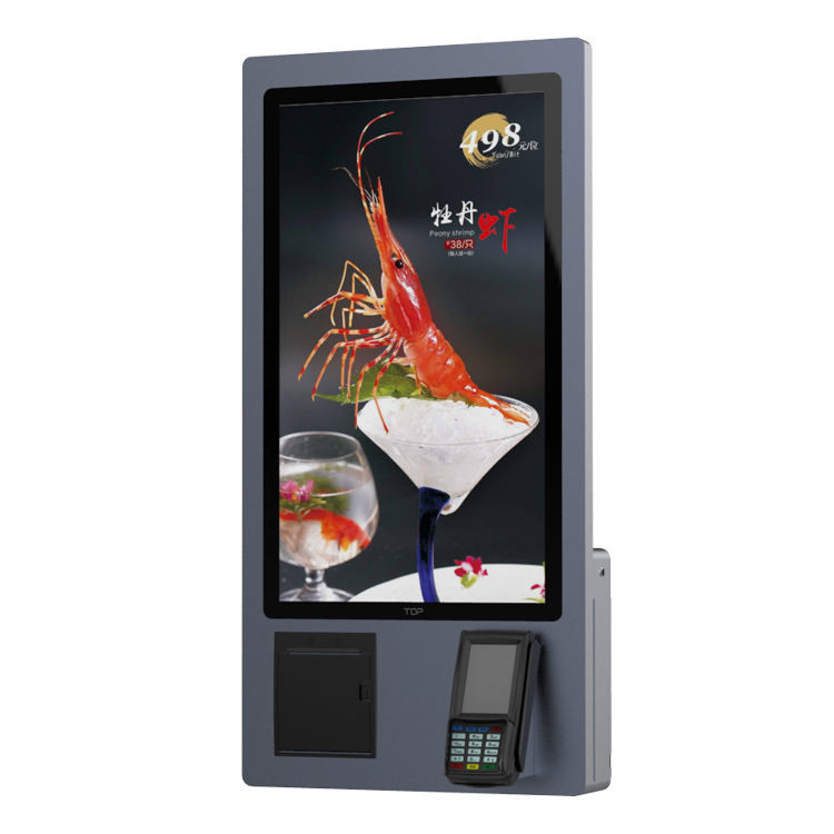 Los quioscos de autoservicio de la máquina del pago y envío del servicio que ordenaban mantuvieron salud en quiosco del uno mismo del servicio del restaurante