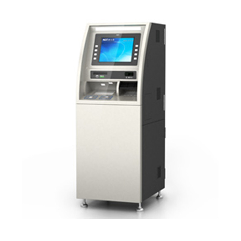 Retire y deposite el quiosco de la máquina del cajero automático del efectivo con 15 17 pantalla táctil de 19 pulgadas