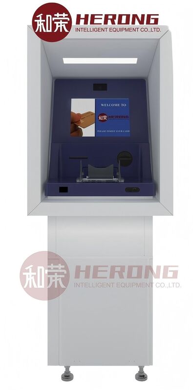 C03T Máquina inteligente de reciclaje de efectivo Máquina de cajero automático con reconocimiento de números de serie de billetes estándar CEN/XFS y 4 casetes de reciclaje