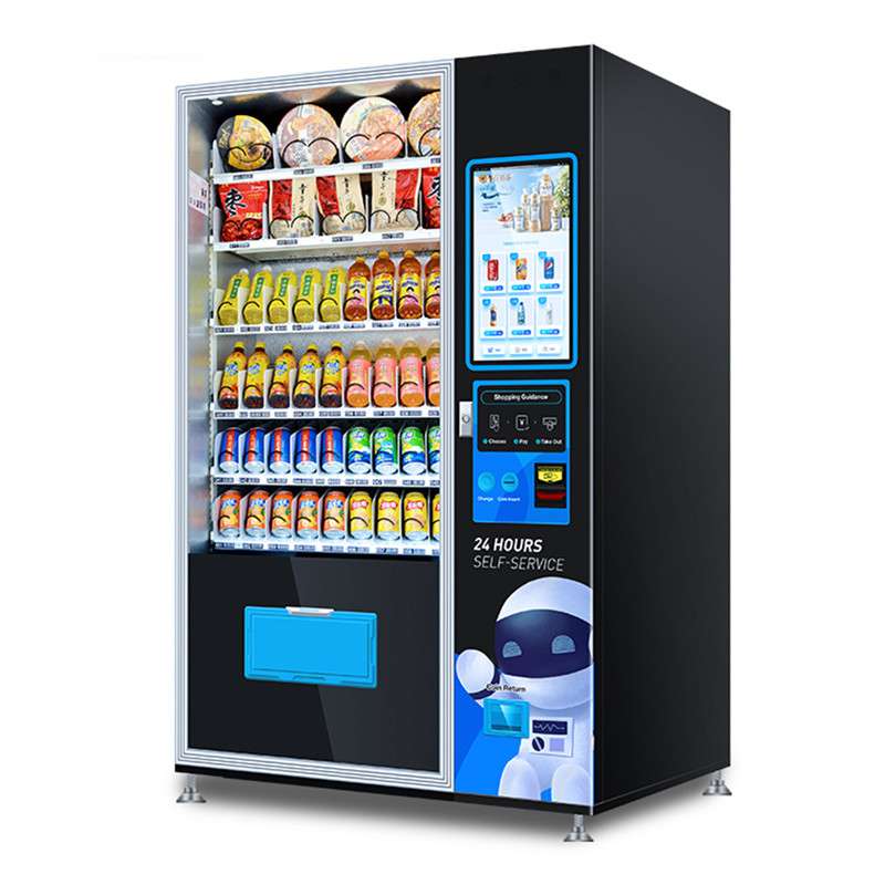 Comida cápsula Té caliente y frío Café Jugo Bebidas helados Máquina expendedora Kiosco