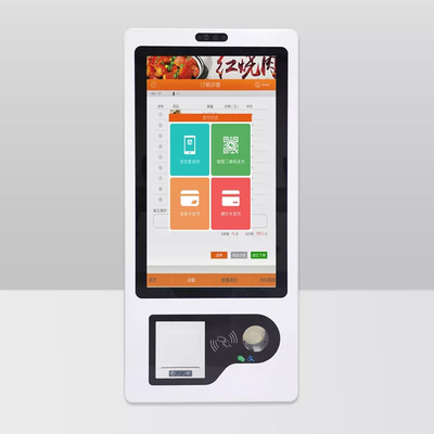 Pantalla táctil interactiva de Android del quiosco de la posición del servicio del uno mismo del quiosco del pago