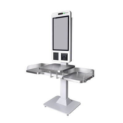 Cajero Cash Acceptor Machine del sistema de la posición del quiosco del pago del servicio del uno mismo que ordena