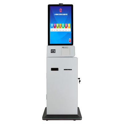 quiosco del cajero automático de la máquina del cambio de divisas 8ms con el aceptador y el dispensador del efectivo