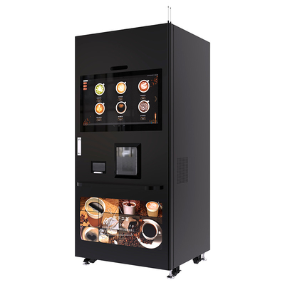 Máquina expendedora de café con taza de café fría y caliente 32 pulgadas