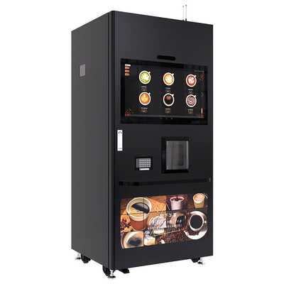 Máquina expendedora de café con taza de café fría y caliente 32 pulgadas