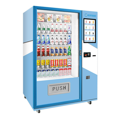 Máquinas expendedoras de refrigerios / bebidas de autoservicio Máquinas expendedoras de alimentos quiosco especial personalizado