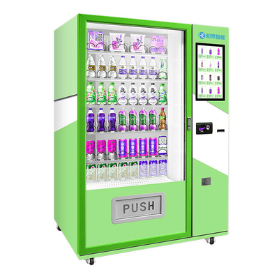 Máquinas expendedoras de refrigerios / bebidas de autoservicio Máquinas expendedoras de alimentos quiosco especial personalizado
