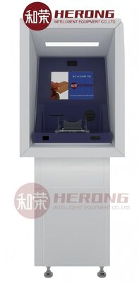 C03T Máquina inteligente de reciclaje de efectivo Máquina de cajero automático con reconocimiento de números de serie de billetes estándar CEN/XFS y 4 casetes de reciclaje