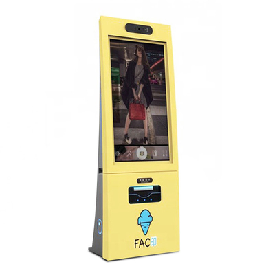 27 pulgadas lector de tarjetas terminal del uno mismo de 32 pulgadas del quiosco derecho libre del servicio QR Scanner