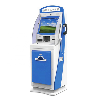 Máquina del diseño del quiosco del aeropuerto del cambio de divisas 19 pulgadas